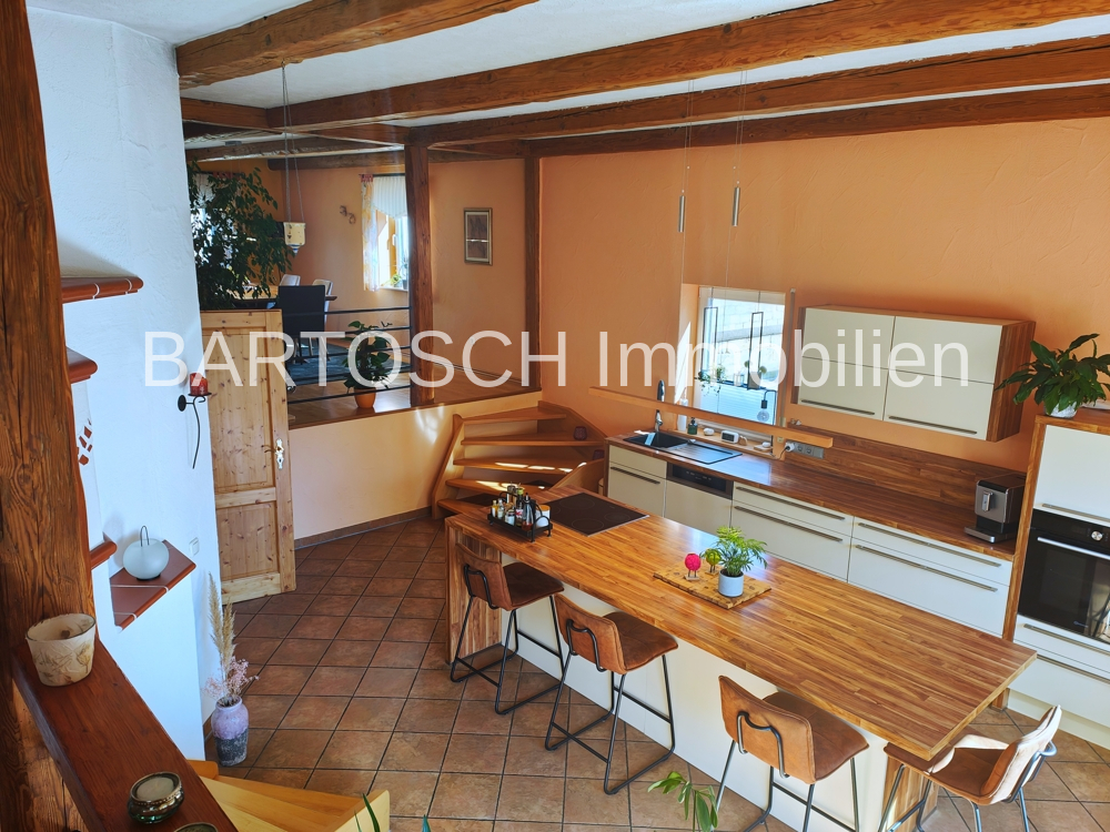 Blick in den Küchenbereich